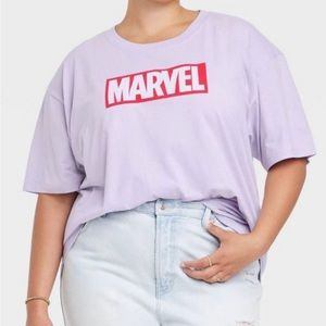 Women's Marvel Black Panther: Short Sleeve Graphic T-Shirt - Lavender